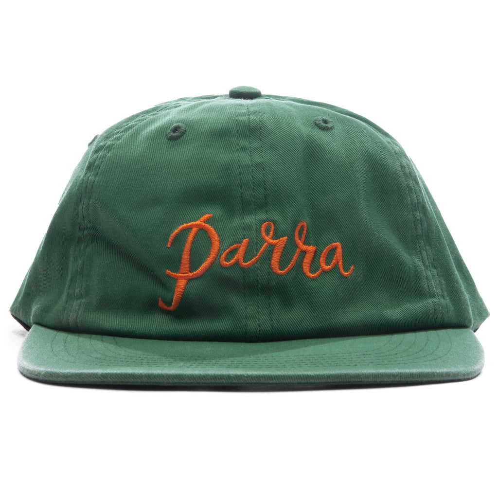 Scripted 6 Panel Hat Green