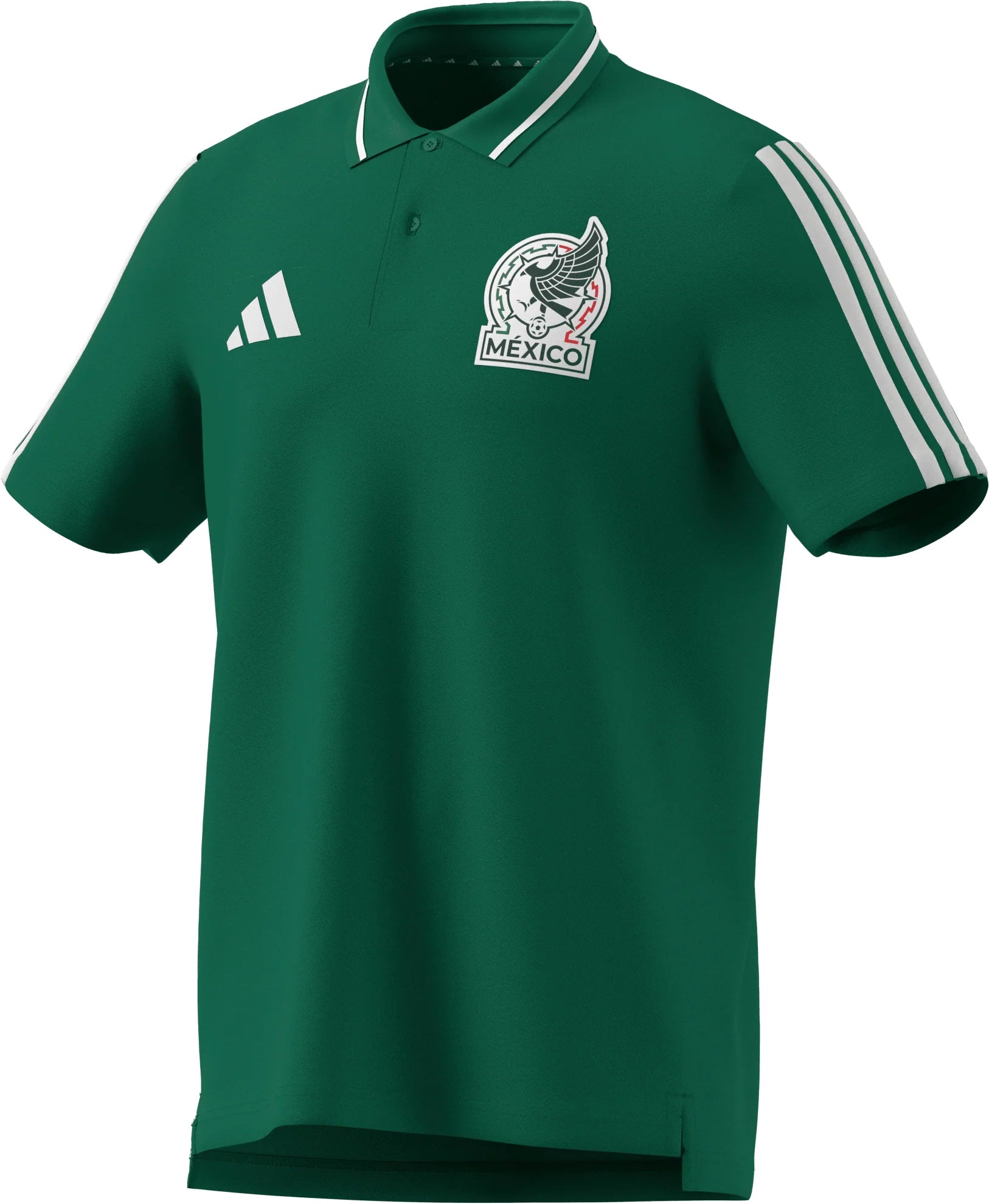 adidas Mexico DNA Mens Soccer Polo Shirt Green
