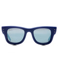 Ray Ban x AAP Rocky Wayfarer Puffer Blue Frame Silver Mirror Lens