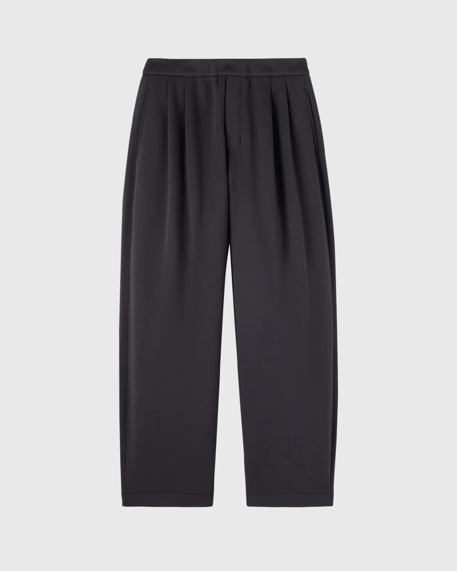 Luxe Fleece Pull On Trouser Pinstripe