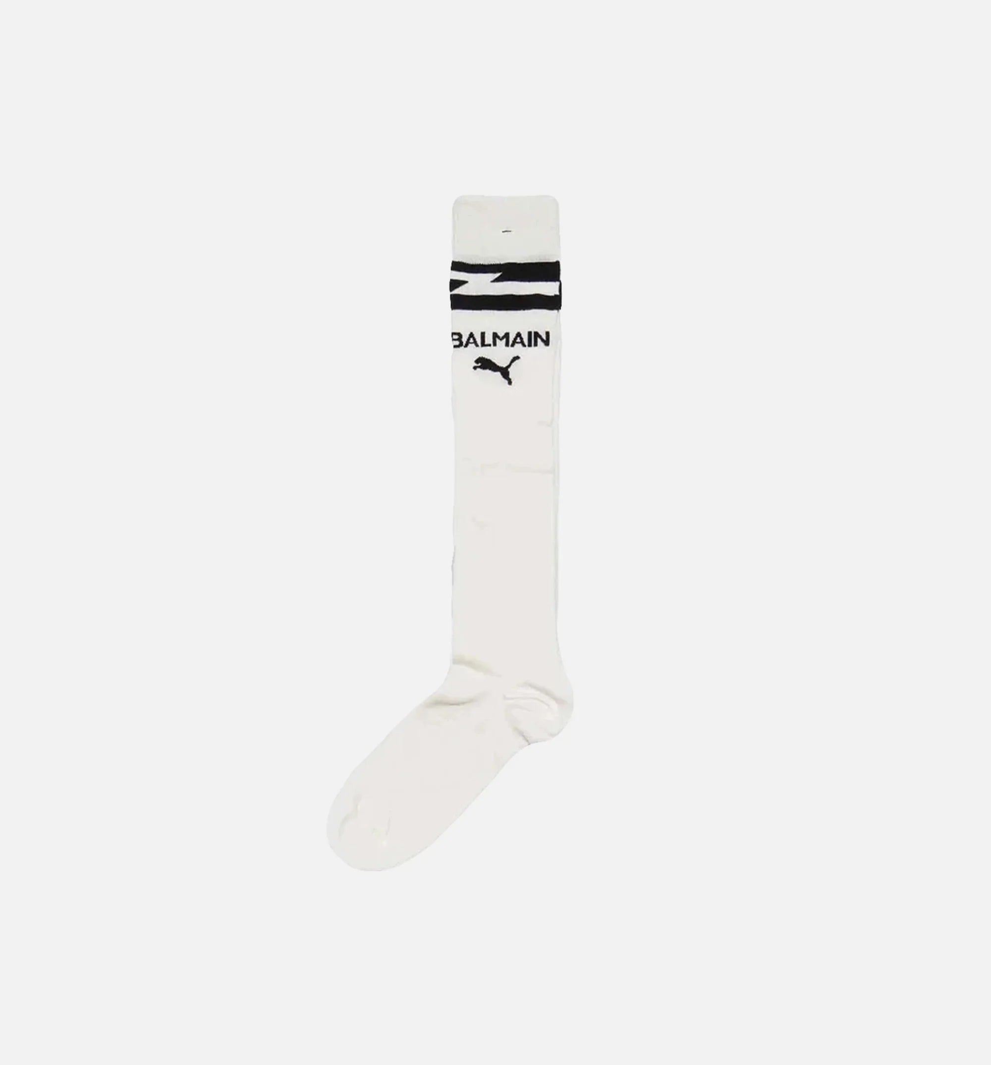 Balmain X Puma Womens Kneehigh Socks White