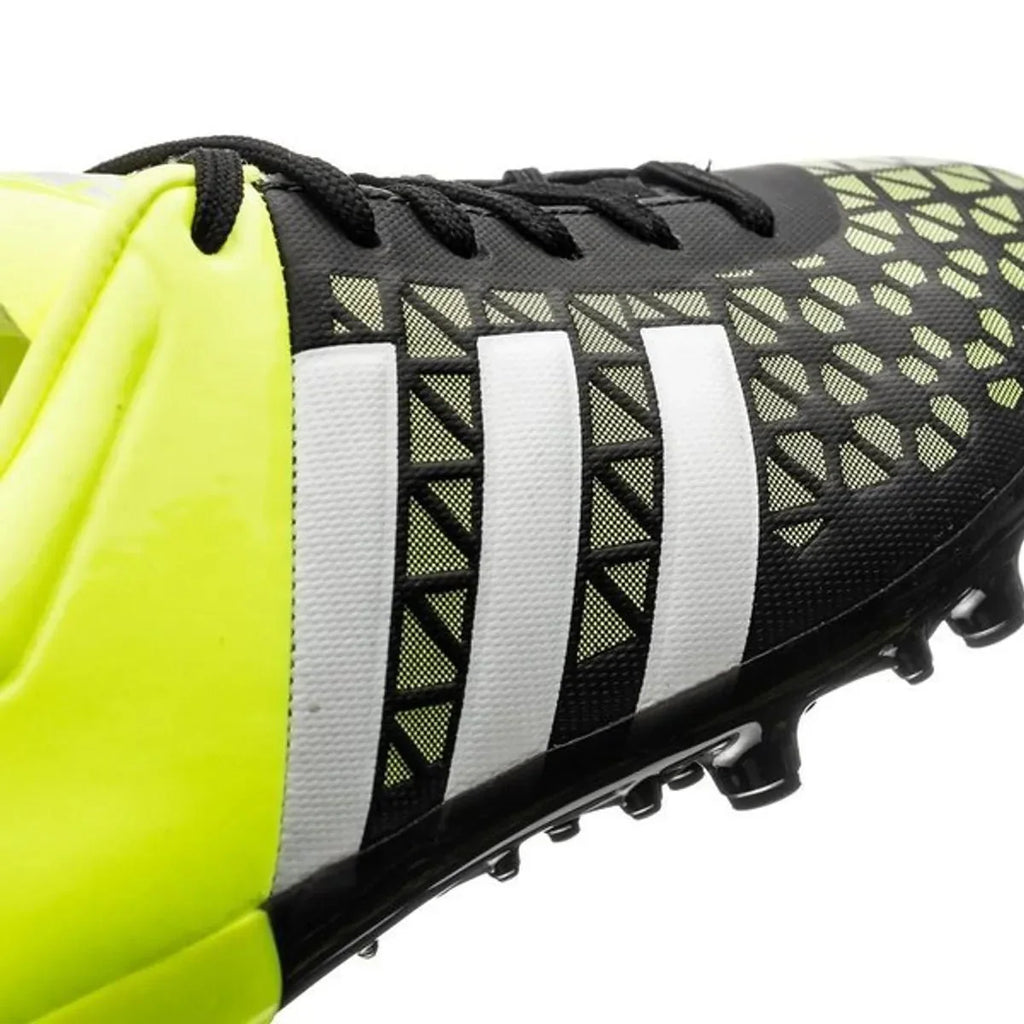 adidas Kids Ace 153 FG AG J Core Black White Solar Yellow