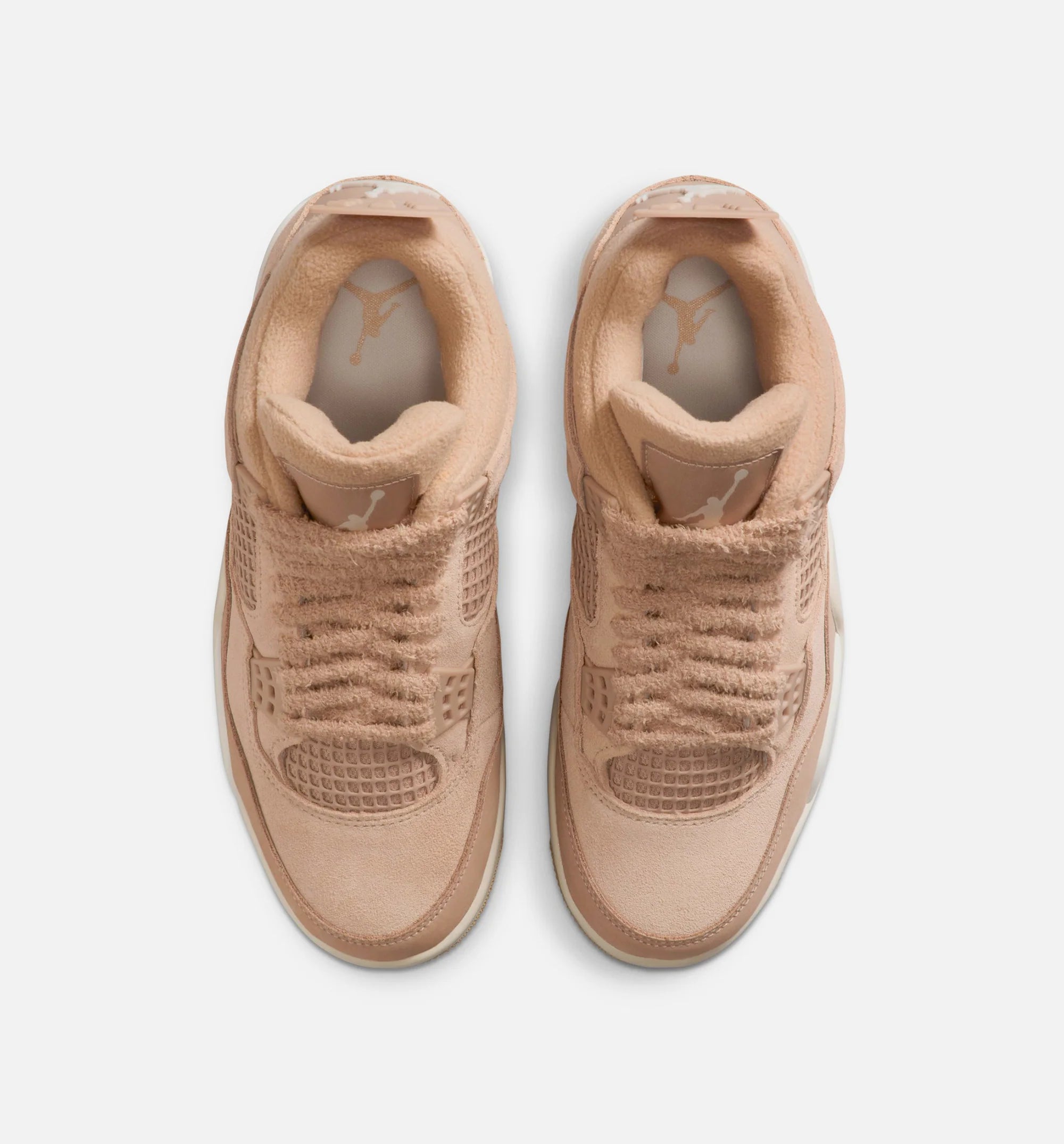 Air Jordan 4 Retro Cozy Girl Womens Lifestyle Shoe Hemp Light Orewood Brown