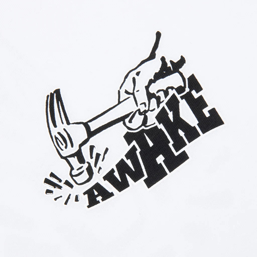 Hammer S S Tee White