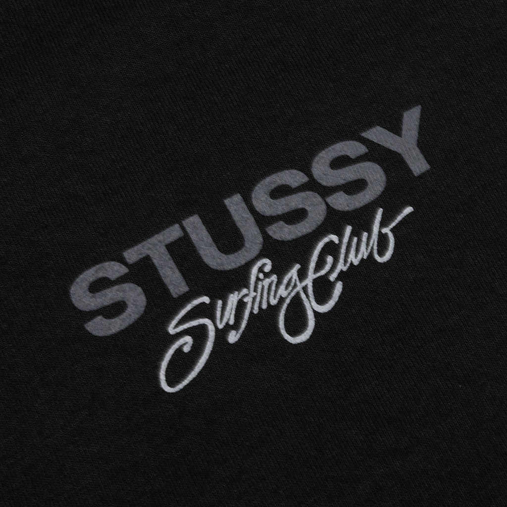 Surf Club Pigment Dyed Tee Black