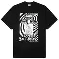 Pleasures x Oasis All Access T Shirt Black