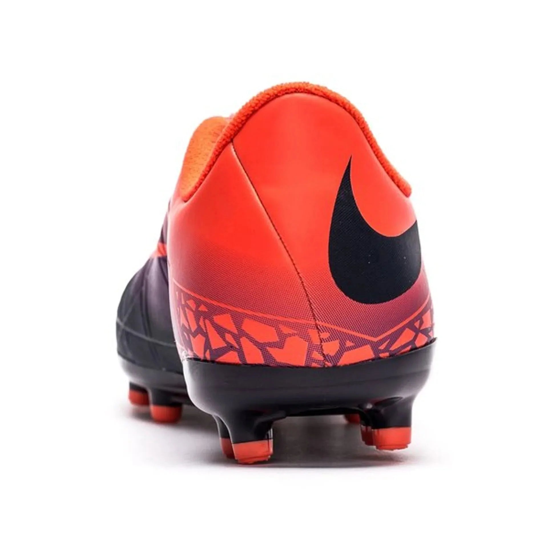 Nike JR Hypervenom Phelon II FG Soccer Cleats Total Crimson Obsidian Vivid Purple