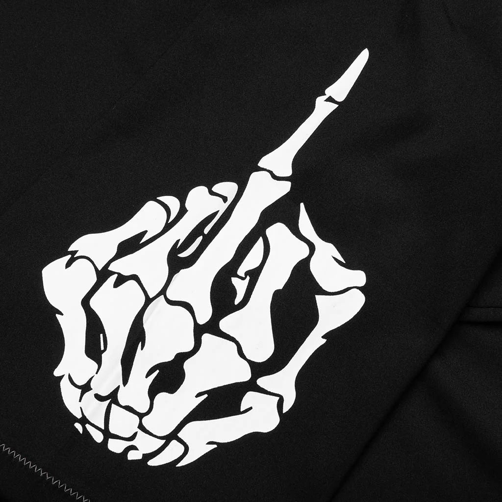 Pollution Boxy Raglan T Shirt Black