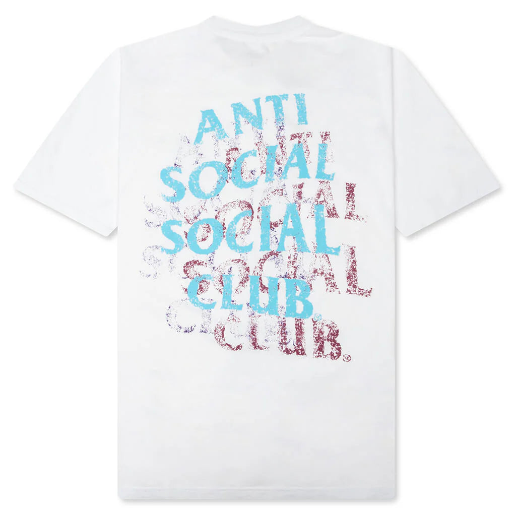 Distressed Tee White