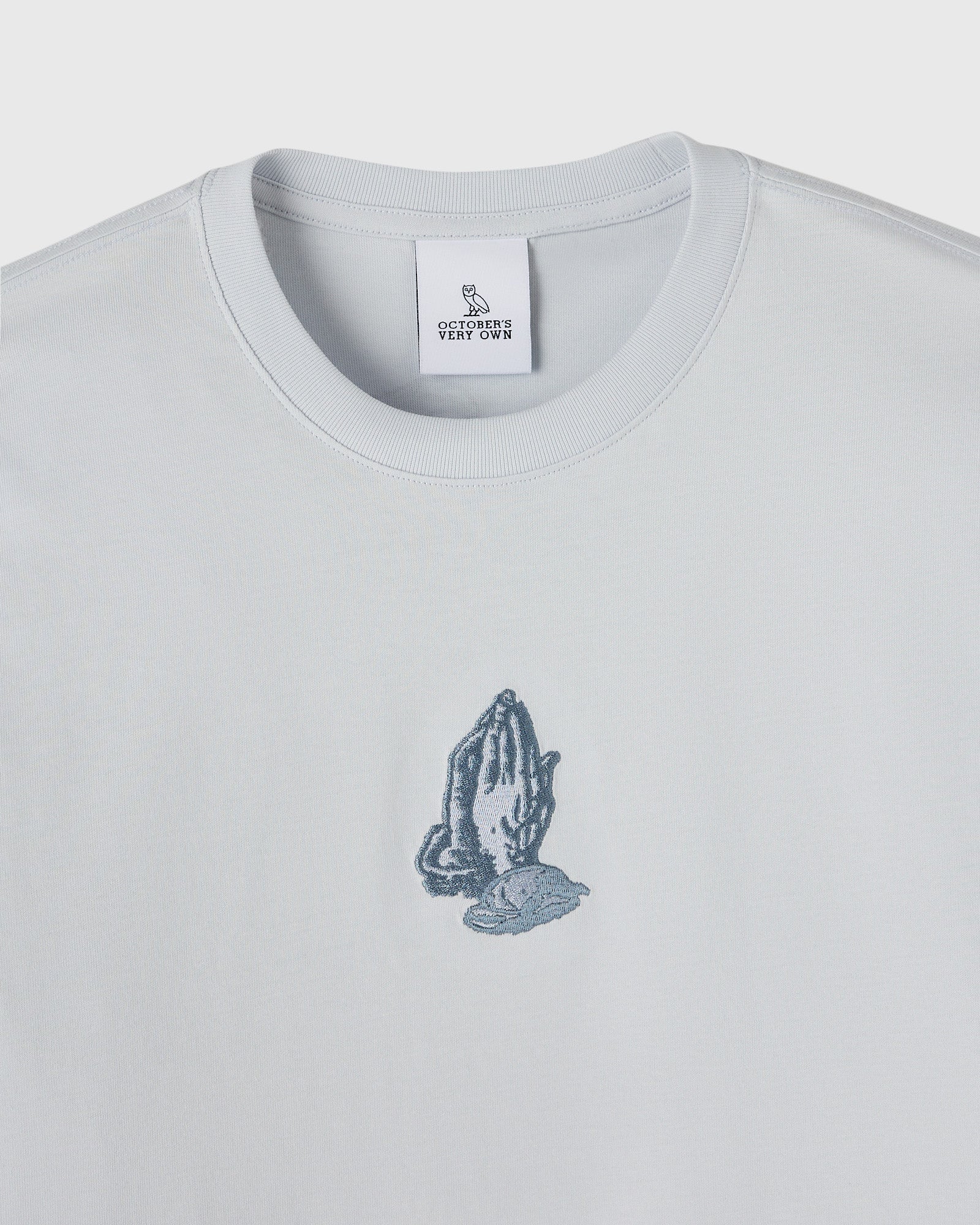 6 God Long Sleeve Tee Kyanite Blue