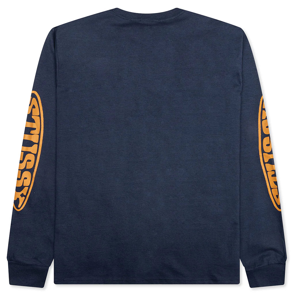 Pill L S Tee Navy