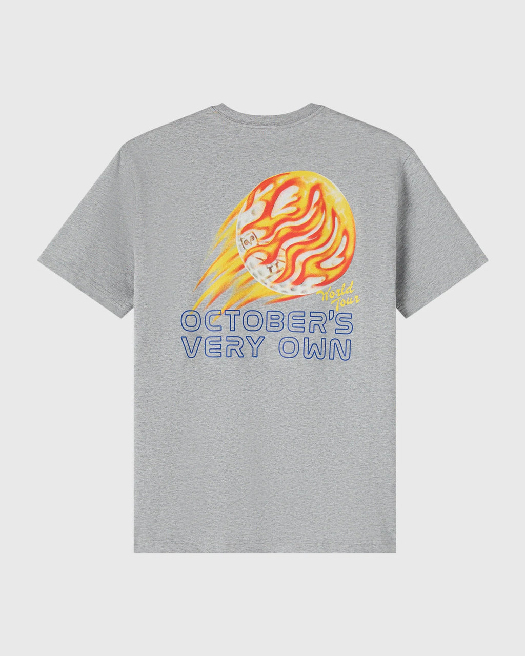 OVO Golf Fireball Tee Heather Grey