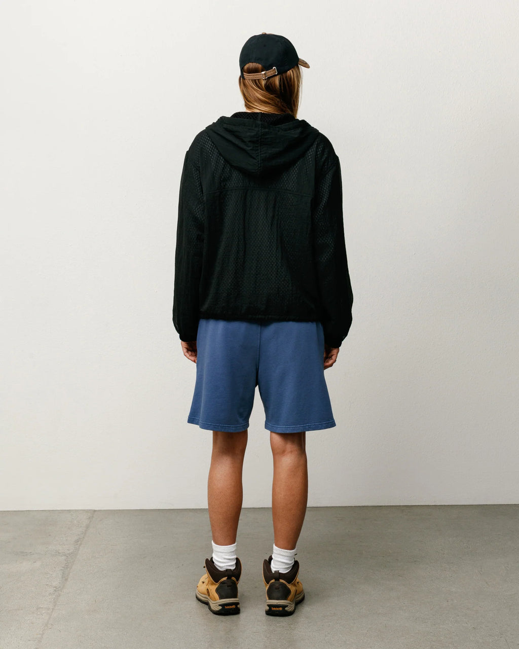 LAYERED MESH REVERSIBLE JACKET