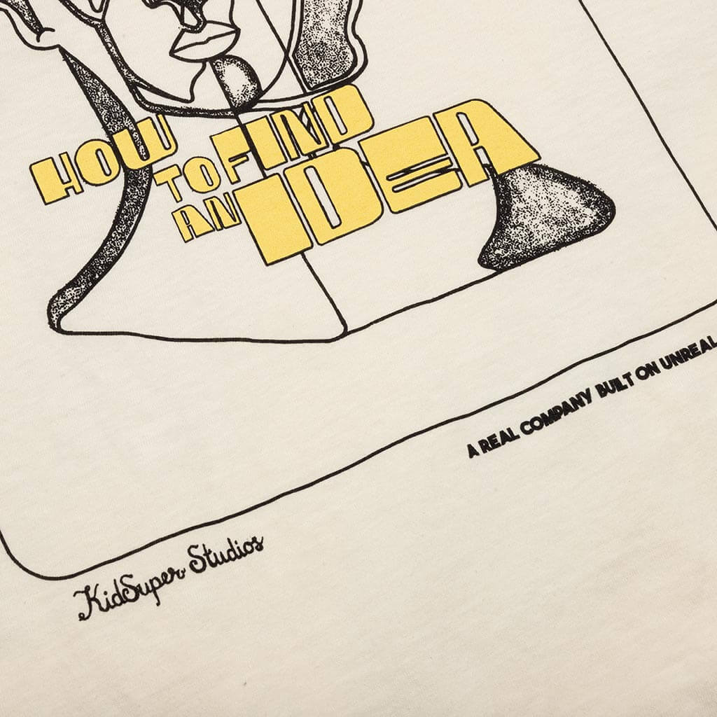 How To Find An Idea Poster Tee Cream
