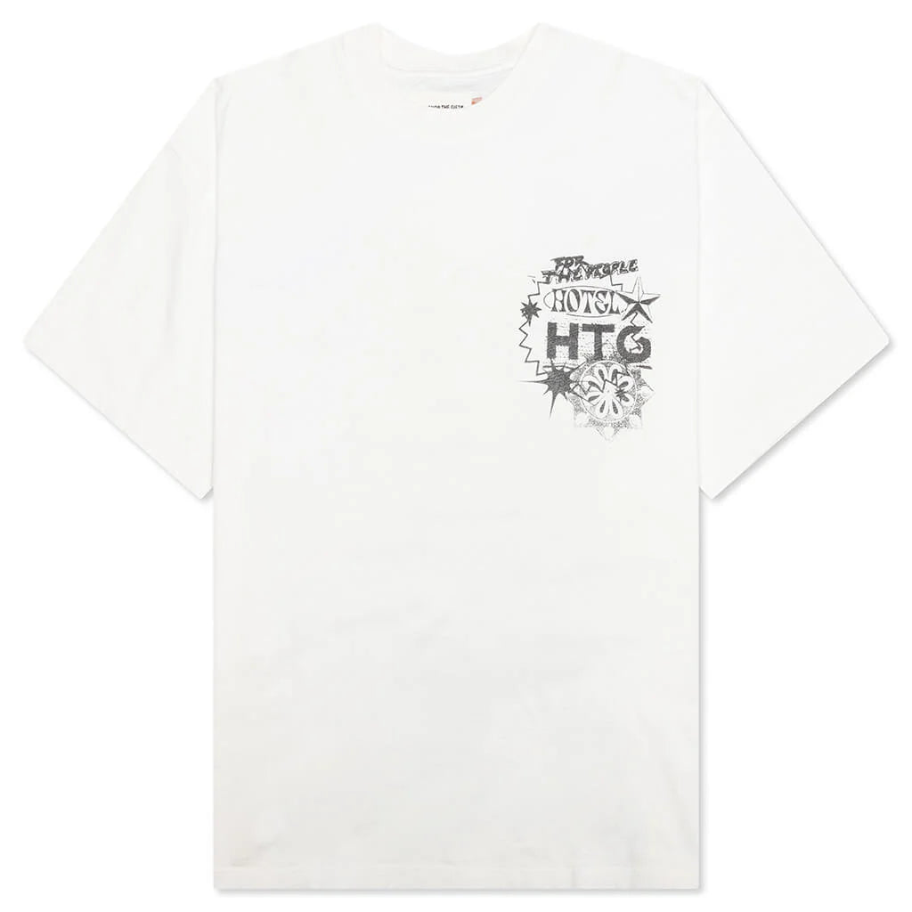 HTG Hotel Collage S S Tee White