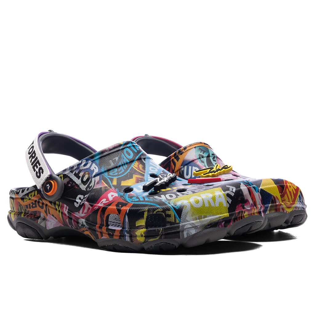 Futura Laboratories x Crocs All Terrain Clog Slate Grey