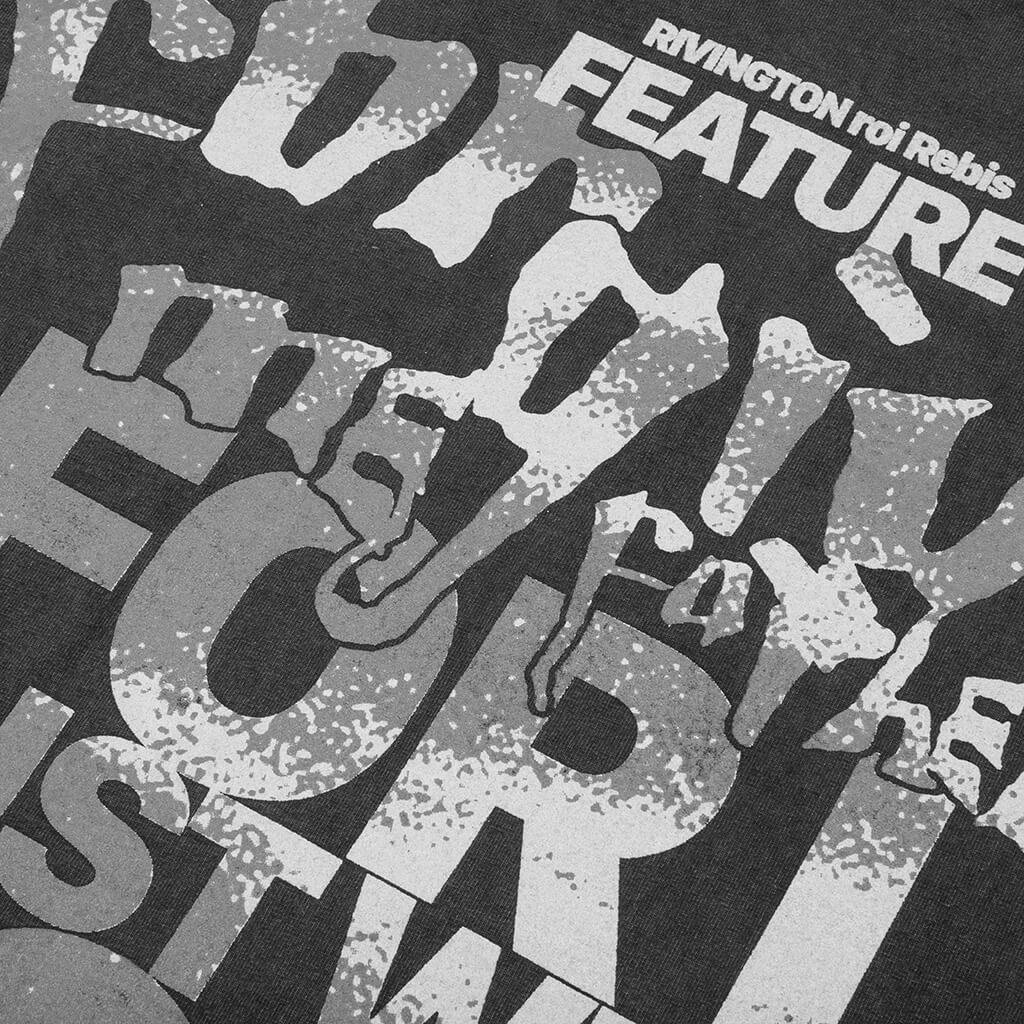 RIVINGTON roi Rebis x Feature I Must Win Tee Vintage Black