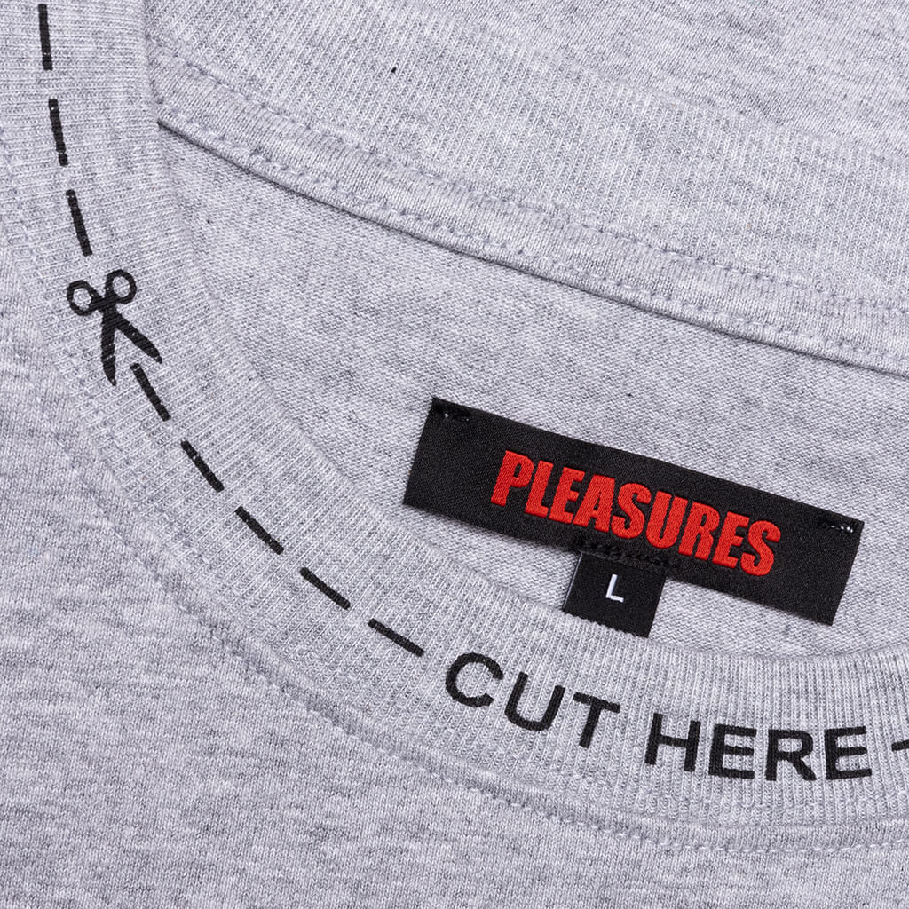 Cut Here Heavyweight Shirt Heather Grey