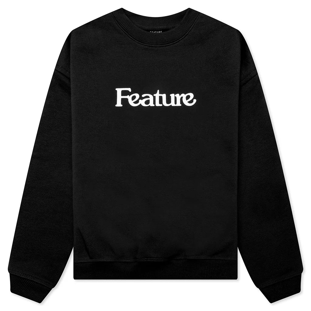 Kids Academy Crewneck Black