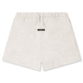 Kids Fleece Soccer Short Heather Stone