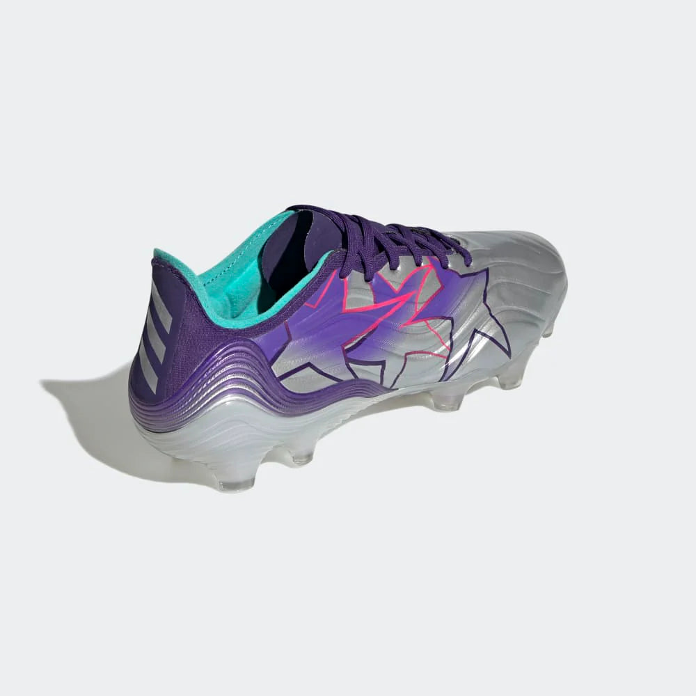 adidas Copa Sense1 FG Firm Ground Soccer Cleats UEFA Purple Silver Metallic