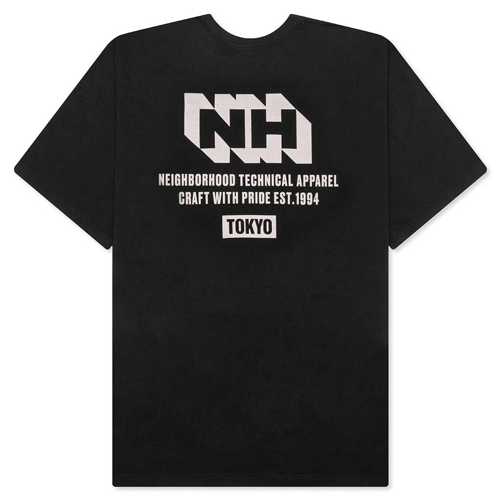 NH S S Tee 18 Black