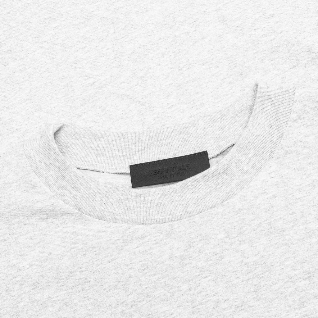 Jersey Crewneck T Shirt Light Heather Gray