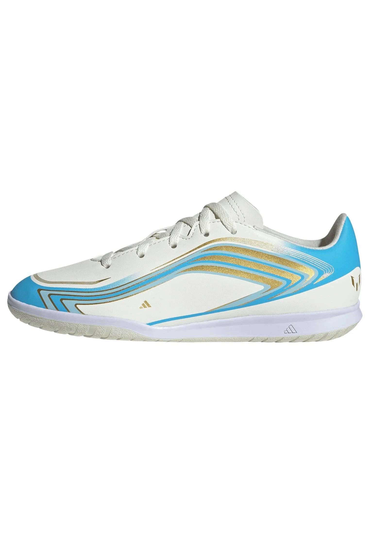 adidas F50 Messi Club IN Indoor Youth Soccer Shoes Blue