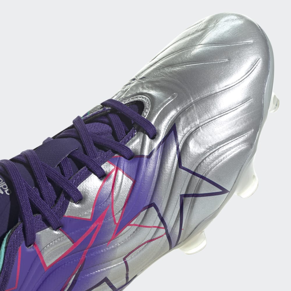 adidas Copa Sense1 FG Firm Ground Soccer Cleats UEFA Purple Silver Metallic