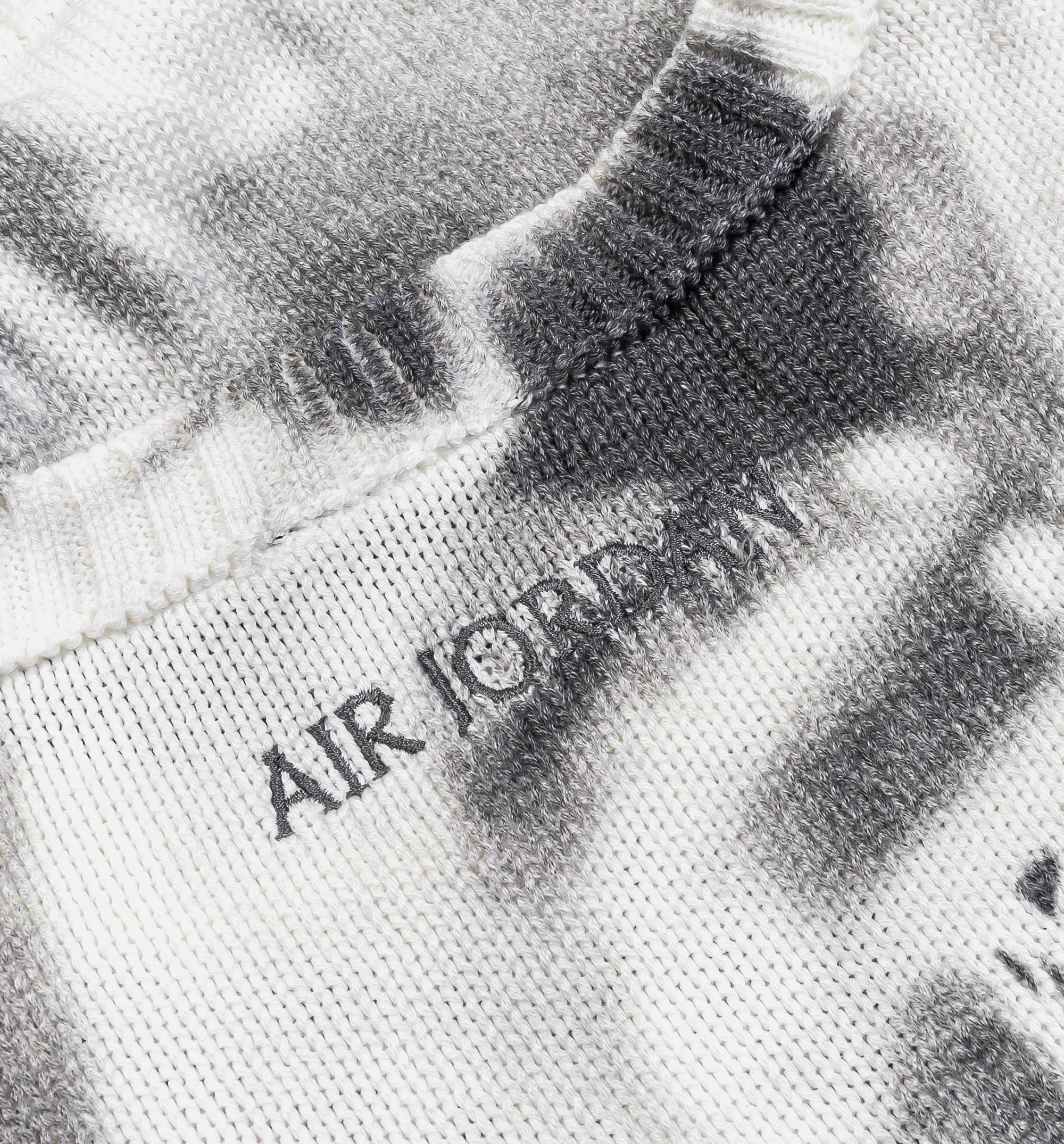 Air Jordan Knit Mens Sweater Sail Grey