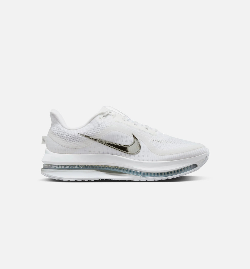 Pegasus Premium Mens Lifestyle Shoe White Metallic Silver Metallic Silver