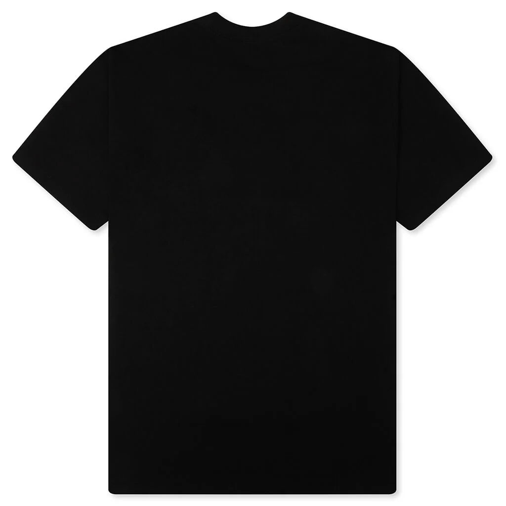 Color Stone College Relaxed Fit Tee Black