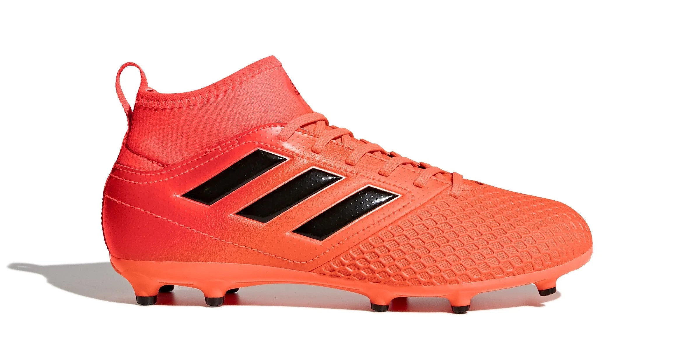 adidas ACE 173 FG J Youth Firm Ground Soccer Cleats Orange Black Red