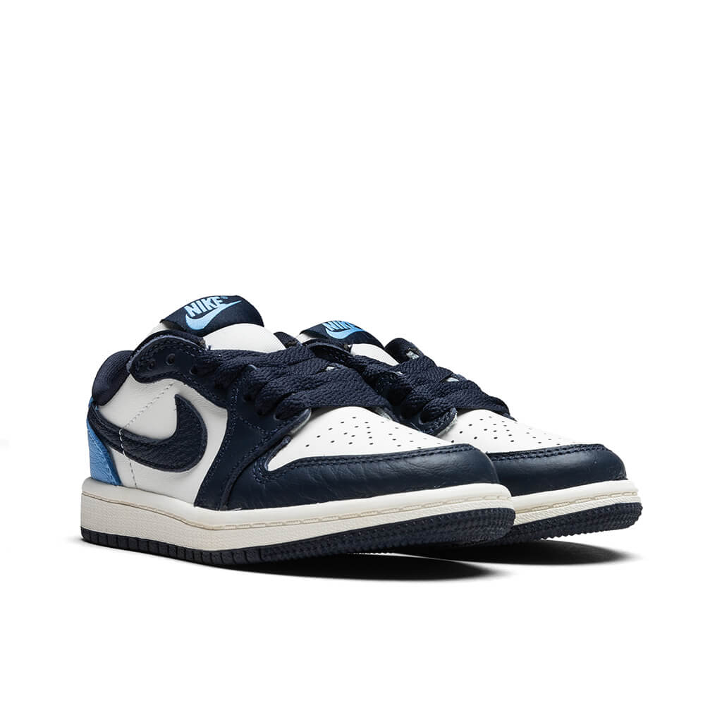 Air Jordan 1 Low OG Obsidian PS Obsidian University Blue Sail