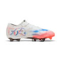 PUMA Future 8 Ultimate Low Firm Ground Soccer Cleats White Black