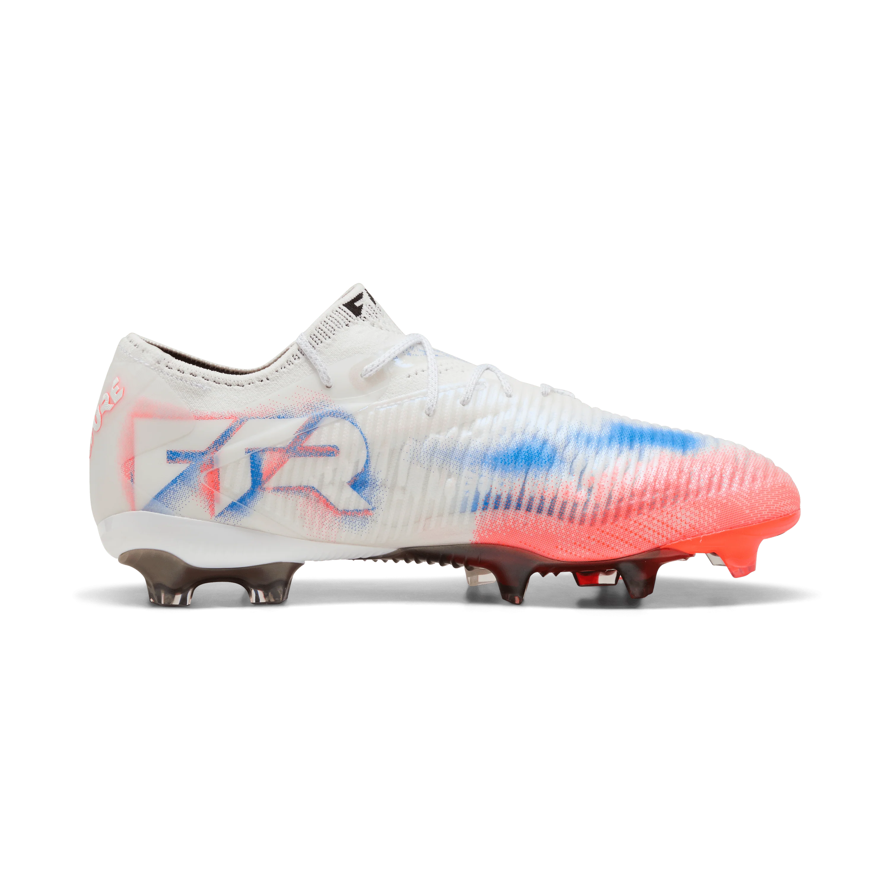 PUMA Future 8 Ultimate Low Firm Ground Soccer Cleats White Black