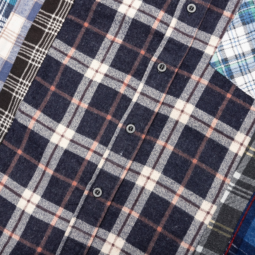7 Cuts Flannel Shirt Assorted