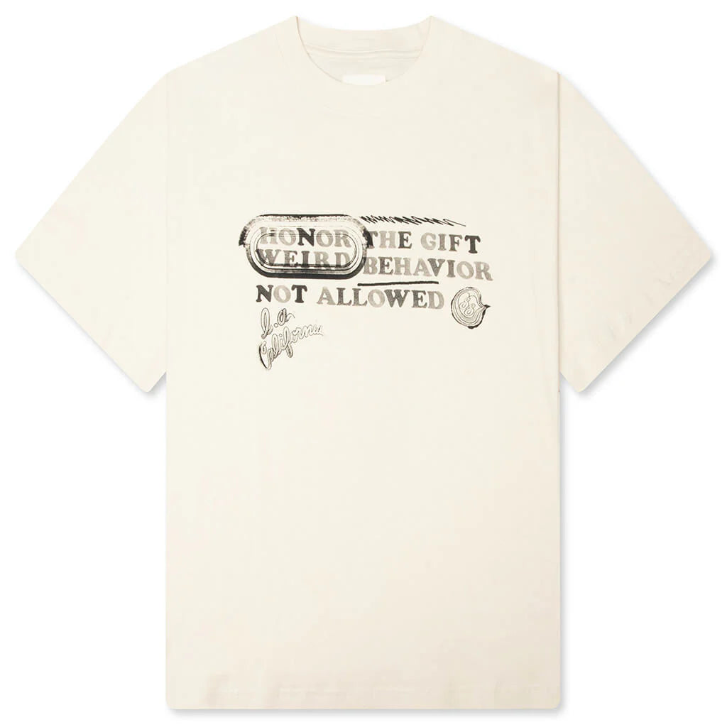 Weird Behavior S S Tee Taupe
