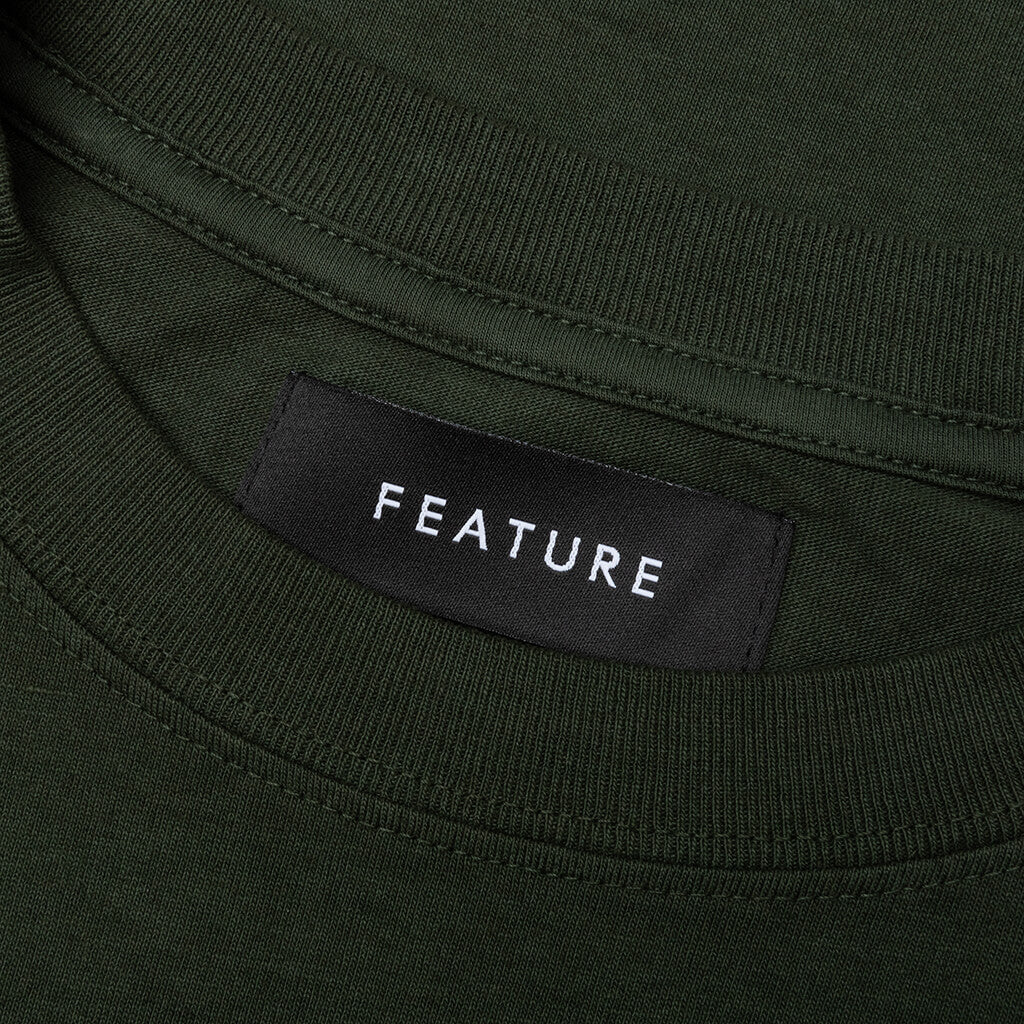 The Rocks Tee Kombu Green
