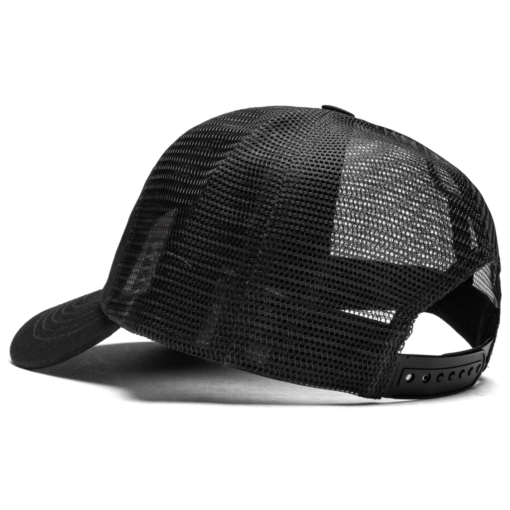 Low Profile Trucker Athletic Cap Black