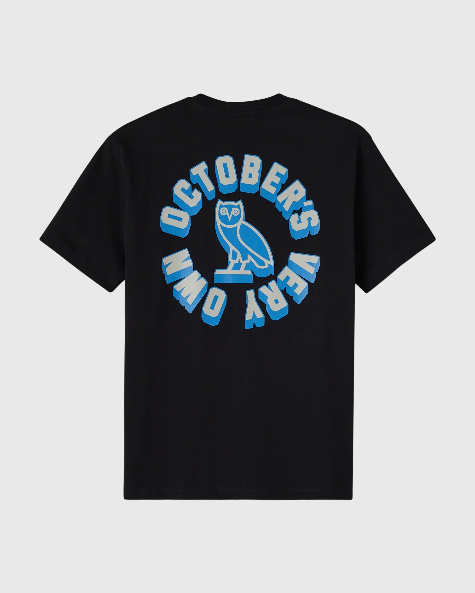 Circle Wordmark Tee Black