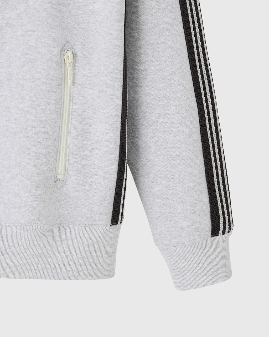 NEEDLES Full Zip Track Jacket Heather Grey