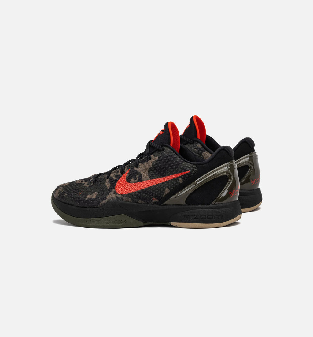 Kobe 6 Protro Italian Camo Mens Lifestyle Shoe Black Crimson Bog Khaki Limit One Per Customer