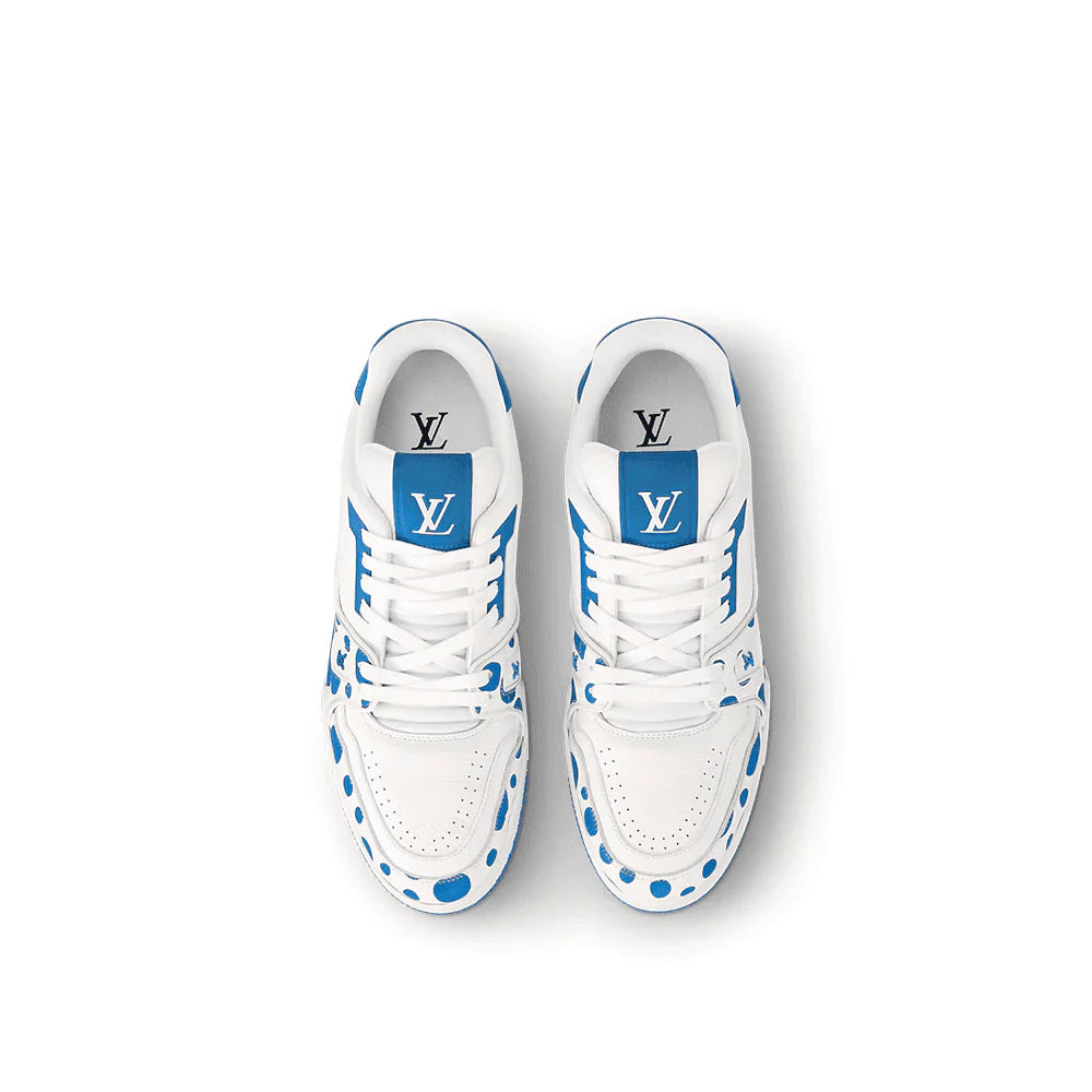 Louis Vuitton LV Trainer Sneaker x Yayoi Kusama Blue