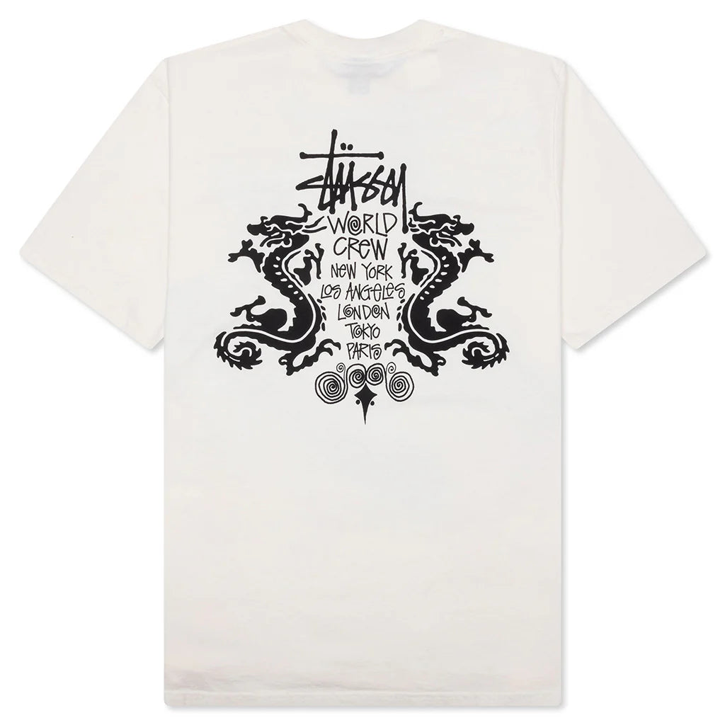 Double Dragon Pigment Dyed Tee Natural