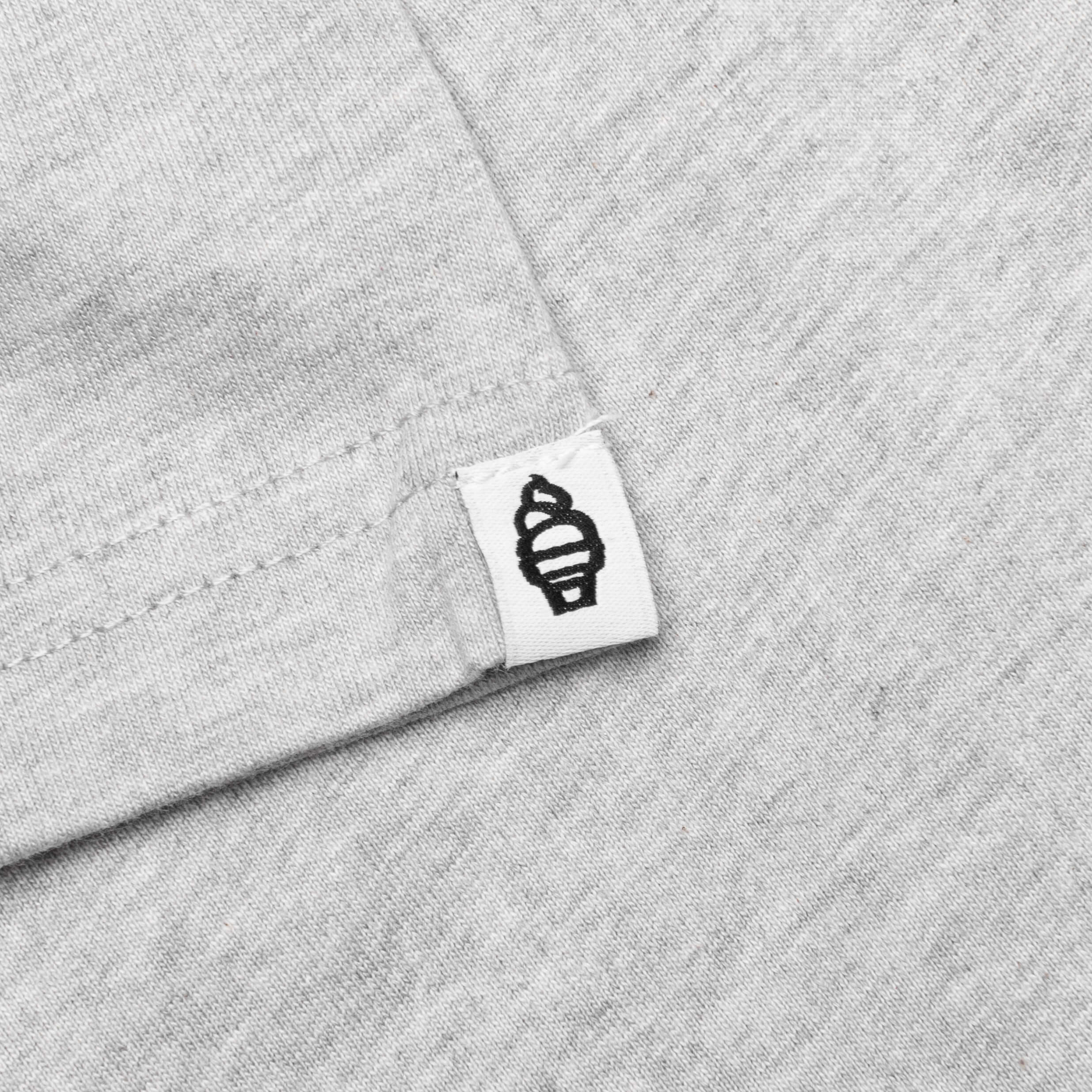 Outline S S Tee Heather Gray