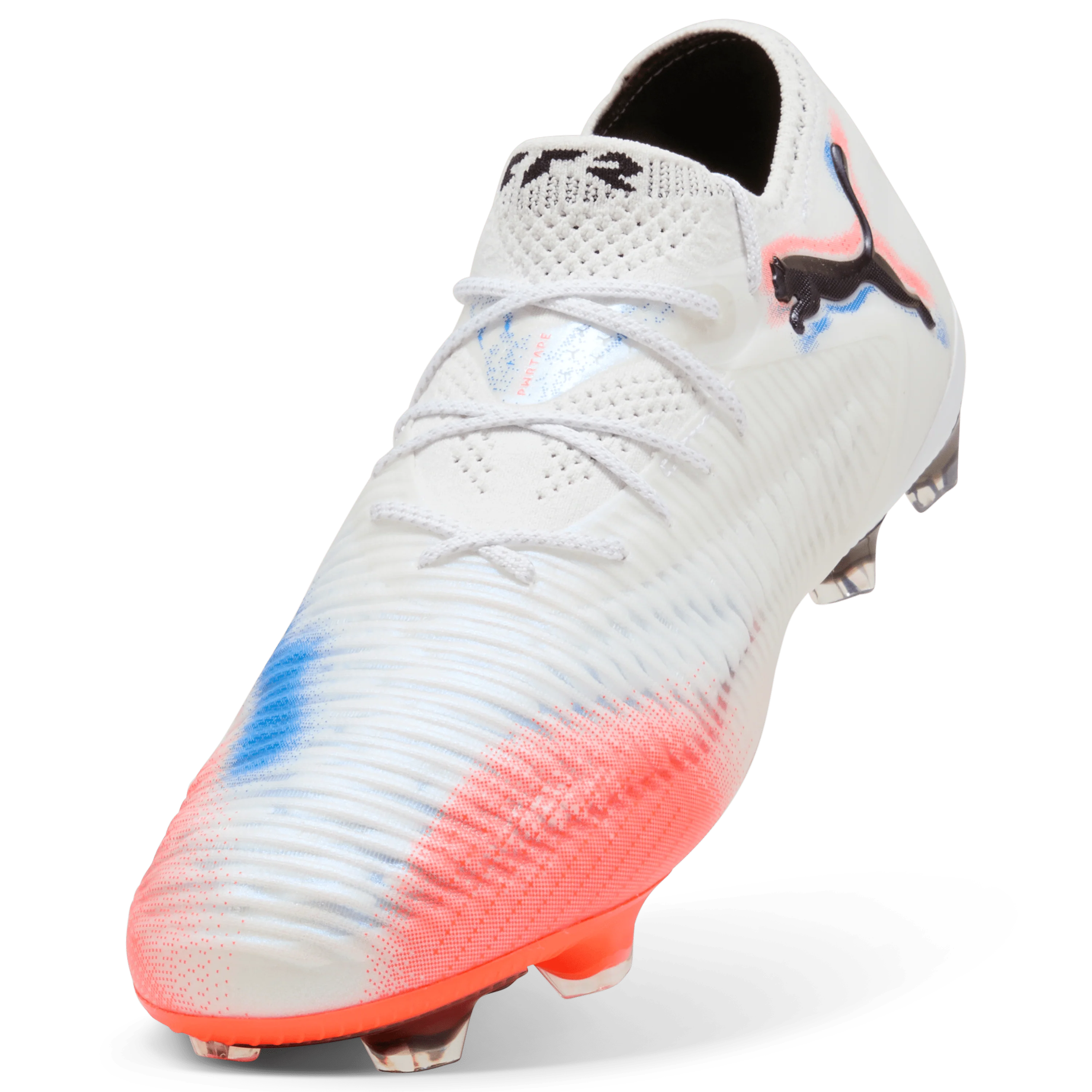 PUMA Future 8 Ultimate Low Firm Ground Soccer Cleats White Black