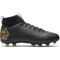 Nike JR Superfly 6 Academy FG Black Lux Metallic Vivid