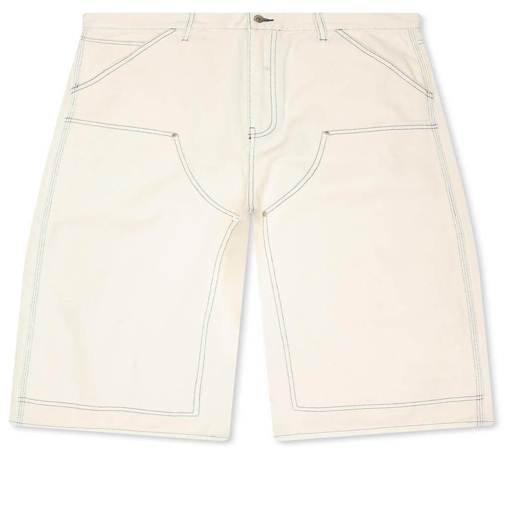 Double Knee Jort Cream