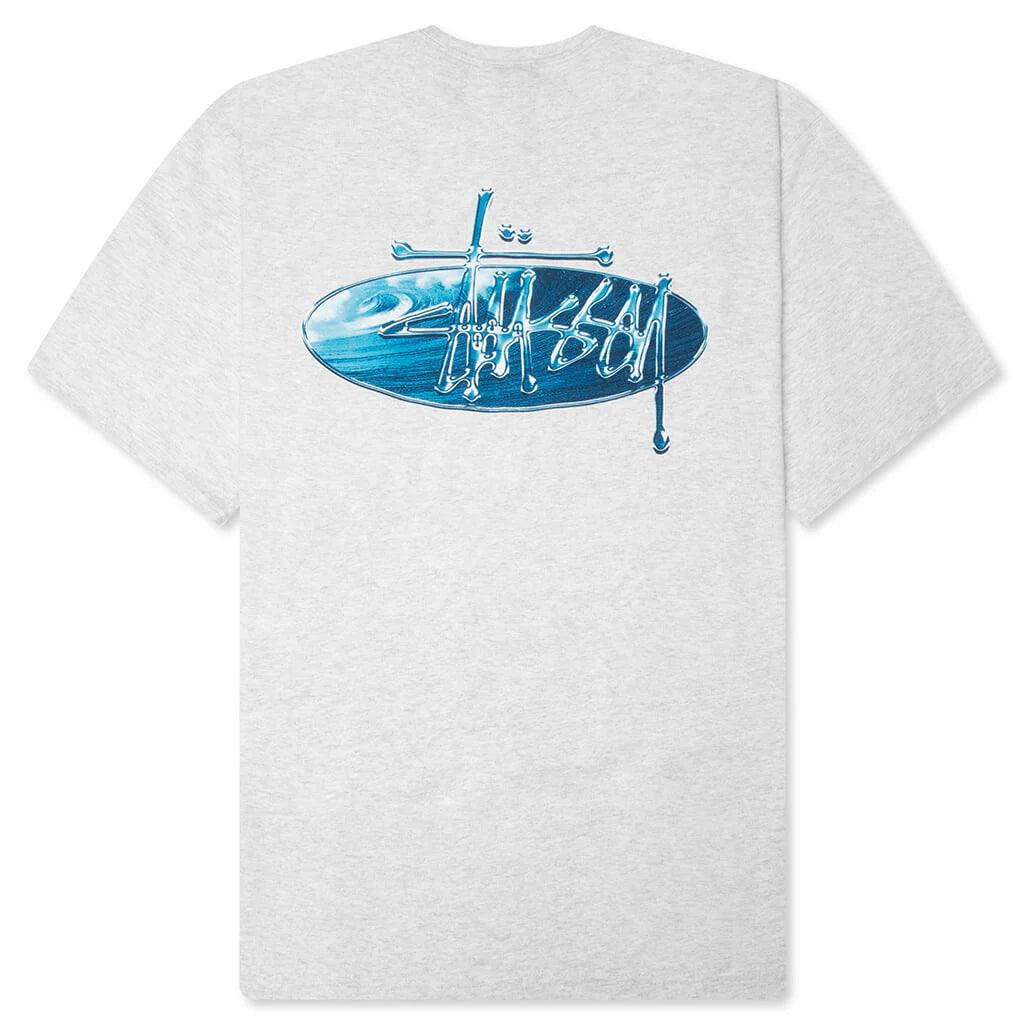 Wave Oval Tee Ash Heather